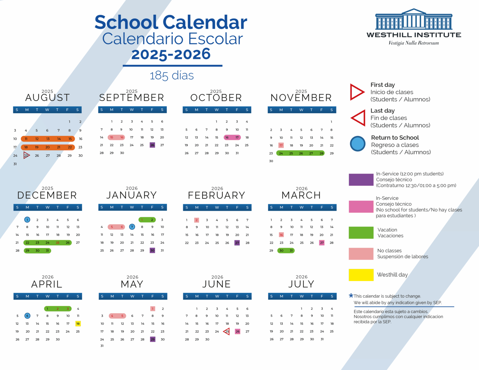Westhill Institute Banner