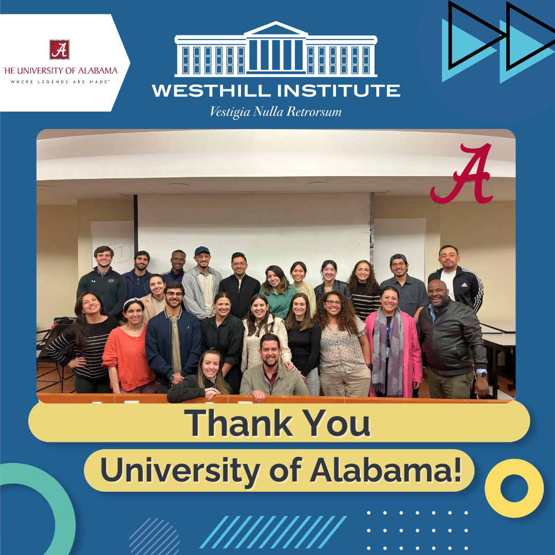 Thank You University of Alabama